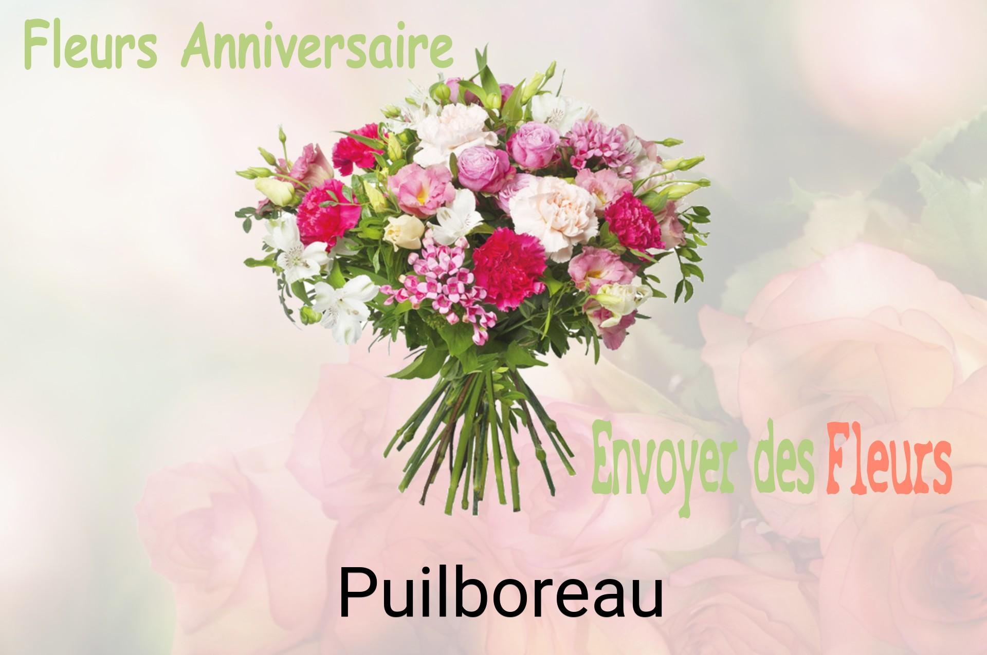 Bouquet de fleurs d’anniversaire livré à Puilboreau